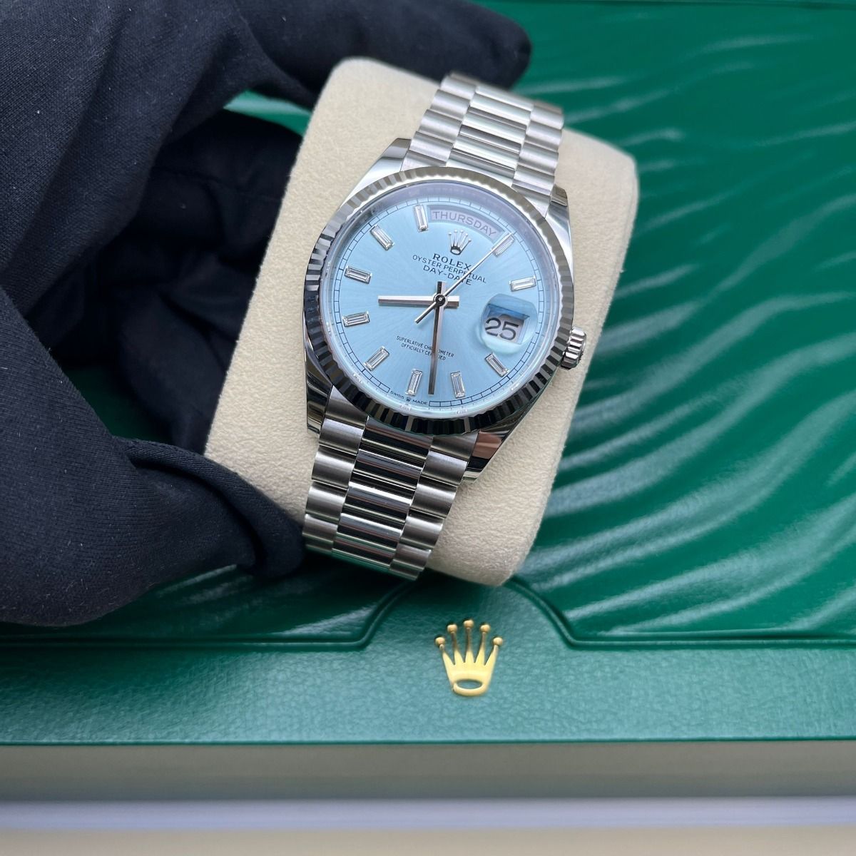 Rolex Oyster Perpetual Day-Date – Ice Blue Dial