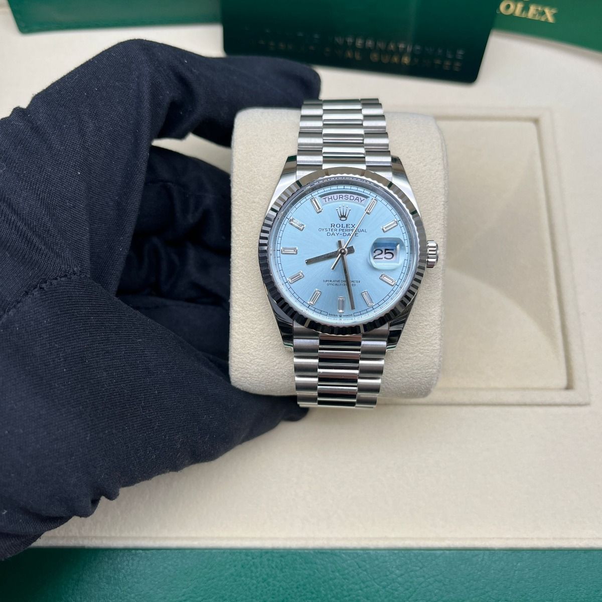Rolex Oyster Perpetual Day-Date – Ice Blue Dial